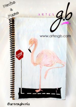 Libreta Flamingo Stopw