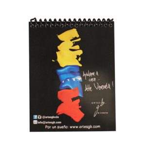 Libretas medianas impresas diseño Bandera Venezuela