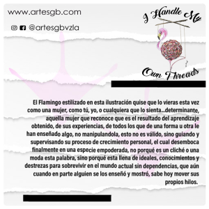 FRANELA DISEÑO FLAMINGO MARIONETA - Imagen 12