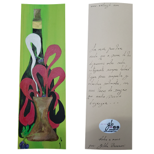 Marca Libro Brindis entre Flamingos - Imagen 2