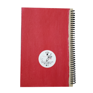 Libreta Pintada a Mano. Búho máscara Veneciana - Imagen 2