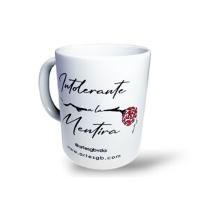 Tazas Intolerante a La Mentira Magenta