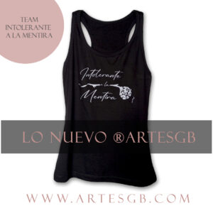 CAMISETA DEPORTIVA INTOLERANTE A LA MENTIRA - Imagen 3