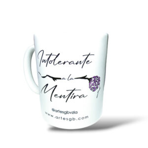 Tazas Intolerante a La Mentira Lila