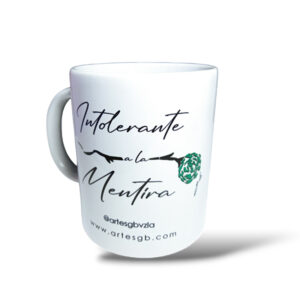 Tazas Intolerante a La Mentira Verde